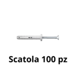 FISCHER N 8-80/40 S TASSELLO IN NYLON SCATOLA 100pz