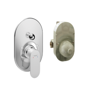 Rebris S Set miscelatore monocomando vasca ad incasso Hansgrohe