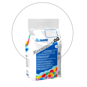 Mapei Keracolor 100 GG KG 5 grana grossa per piastrelle colore Bianco