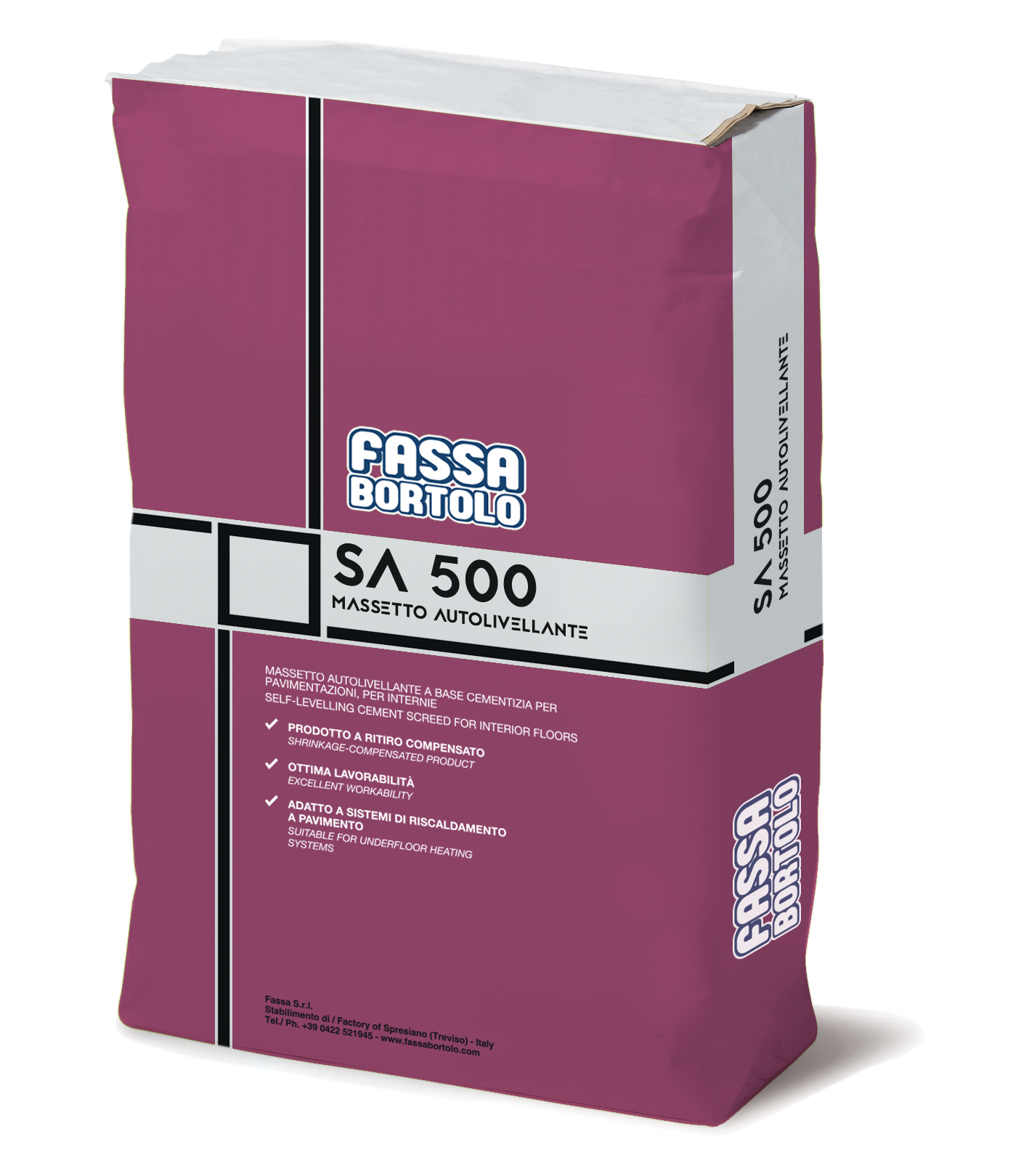 SA 500 Massetto autolivellante Fasso Bortolo