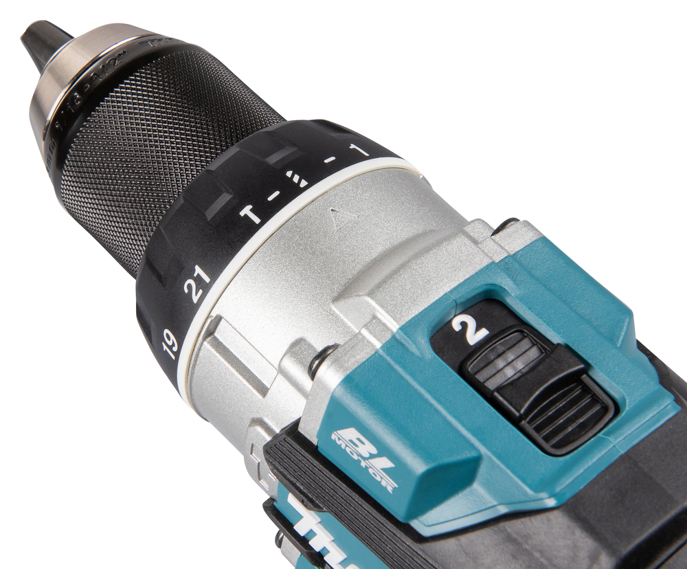 Trapano a Percussione MAKITA DHP489RTJ (2 x 5,0 Ah + DC18RC + MAKPAC 2) - immagine 11