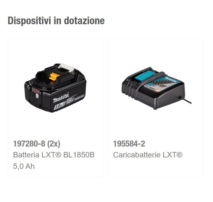 Trapano a Percussione MAKITA DHP489RTJ (2 x 5,0 Ah + DC18RC + MAKPAC 2) - immagine 2