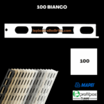 Profilo di finitura Mapei Proangle ZV/10 - 270 cm - 100 Bianco