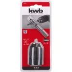 Mandrino autoserrante antiurto KWB con adattatore SDS Plus, vite di bloccaggio, filettatura interna: B 1,5-13 mm