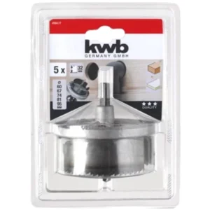 Set 5 Pz fresa a tazza multicorona 60 - 95 mm