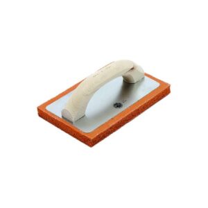 Frattone gomma arancio per intonaci tradizionali 21,5x13,5 spessore gomma 20 mm - Pavan