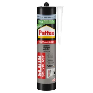 Pattex sigillante siliconico neutro SL 618 Trasparente 300ml