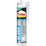 Sigillante siliconico acetico SL 503 Pro trasparente 300ml - Pattex