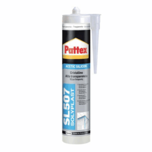 Pattex sigillante siliconico acetico SL 507 super trasparente - 300ml
