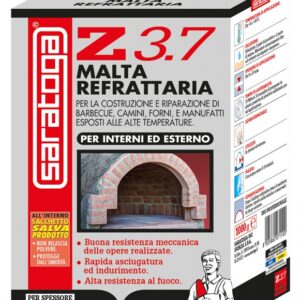 Z 3.7 Malta refrattaria 1 Kg Saratoga