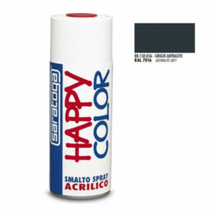 HAPPY COLOR GRIGIO ANTRACITE RAL 7016 – 400 ML – SARATOGA