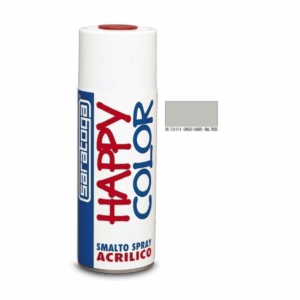HAPPY COLOR GRIGIO CHIARO RAL 7035 - 400 ML - SARATOGA