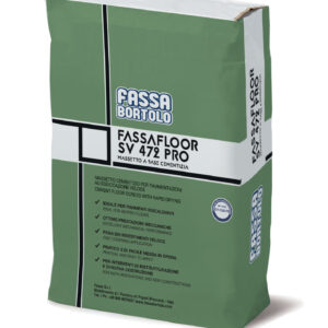 Fassafloor SV 472 Pro massetto a base cementizia 25 Kg