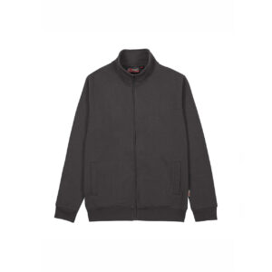 Felpa zip lunga Sotra Grey meteorite U-Power