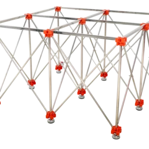 Rubi tavolo da lavoro retraibile 120 x 120 cm