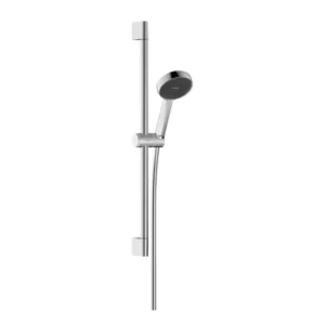 Activera S | Set doccetta, asta e flessibile, EcoSmart, cromo | Hansgrohe
