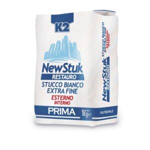 Newstuk | Stucco bianco extra fine per restauro 1 kg