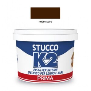 K2 | stucco in pasta 0,5 kg colore Noce scuro