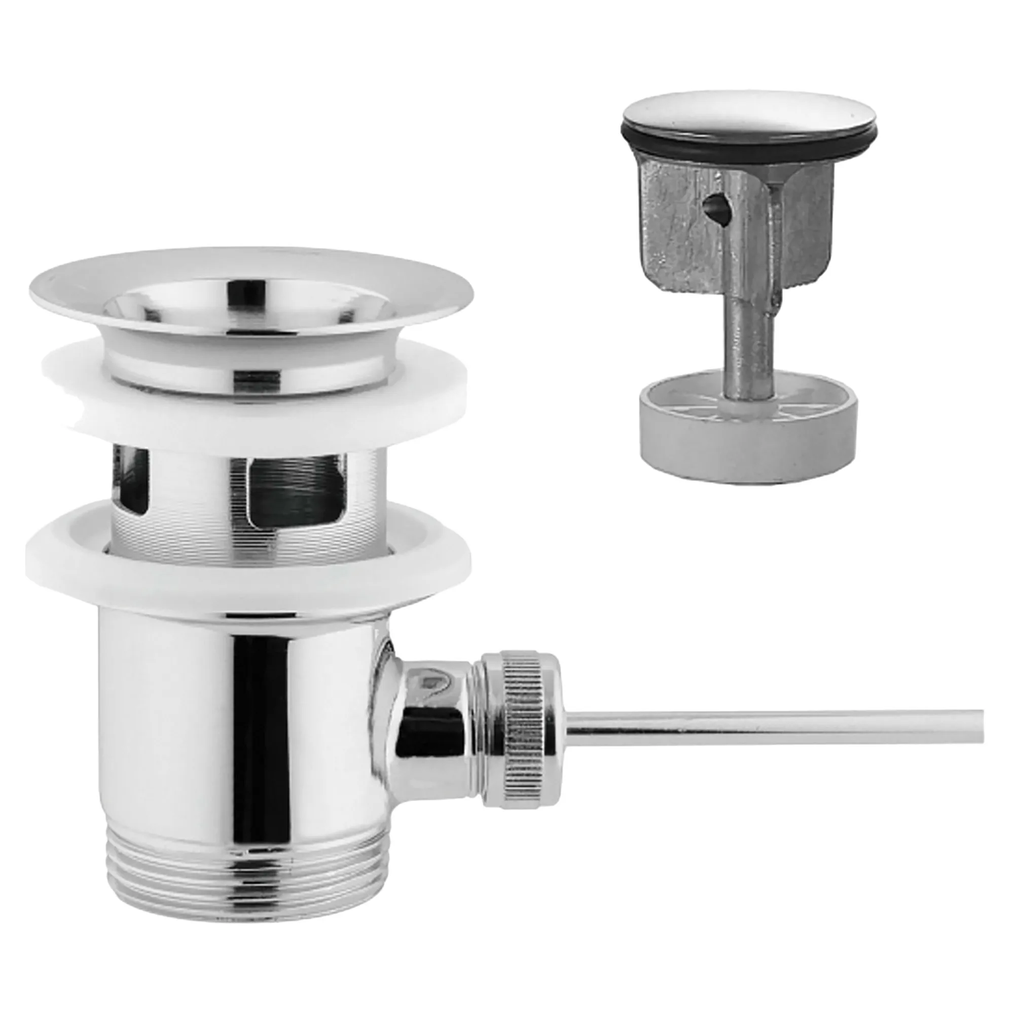 Piletta Norton 1" 1/4 per lavabo in ottone cromato