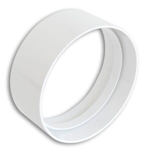 La Ventilazione - Giunto in ABS bianco Diam. 125 mm