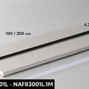 Arrow Led - semilavorato in cartongesso e fibra con profilo in alluminio per luce Led diretta