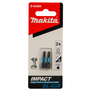 Inserti 25mm Impact Black - T15 - Makita