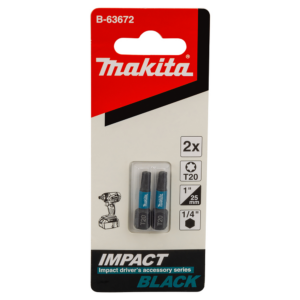 Inserti 25mm Impact Black - T20 - Makita