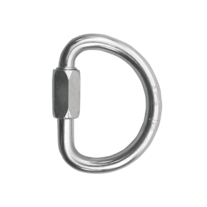Fast link - maglia rapida semirotonda a "D" in acciaio al carbonio