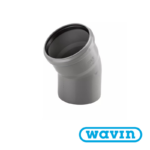 Curva 30° PP Grigio Ad Innesto MF – Wavin