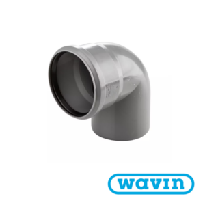 Curva 87,5° PP Grigio Ad Innesto MF – Wavin