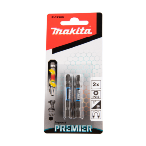 Inserti E-Form per avvitatura Impact Premier - PZ2 50mm - Makita