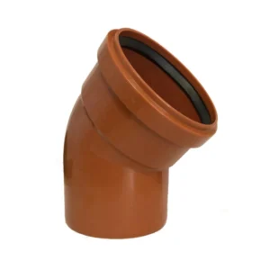 Curva ad innesto 45° per fognatura SN4