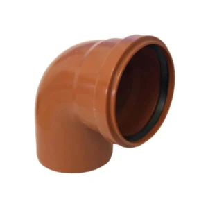 Curva ad innesto 87° per fognatura SN4