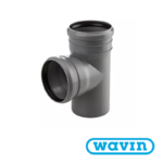 Braga a T 87° PP Grigio ad innesto – Wavin