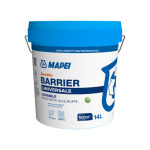 Idropittura murale lavabile Dursilite Barrier Mapei